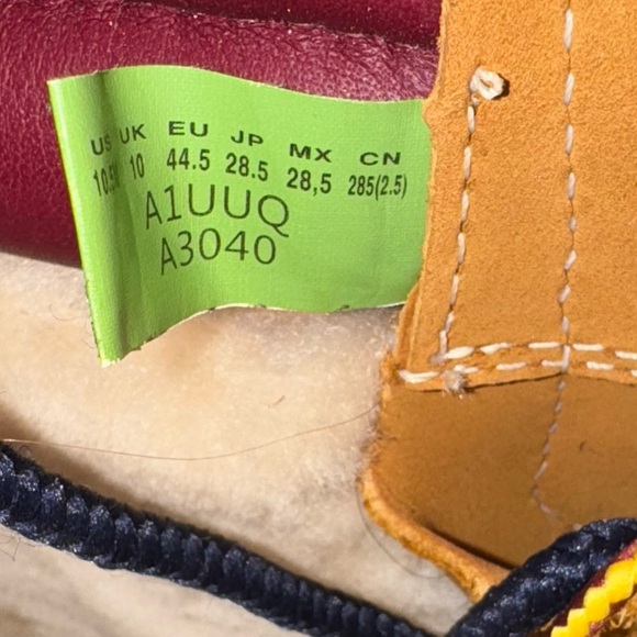 Timberland Kith Ronnie Fieg X Tommy Hilfiger 40 Below Super Boot Wheat Men 10.5 - Picture 6 of 7